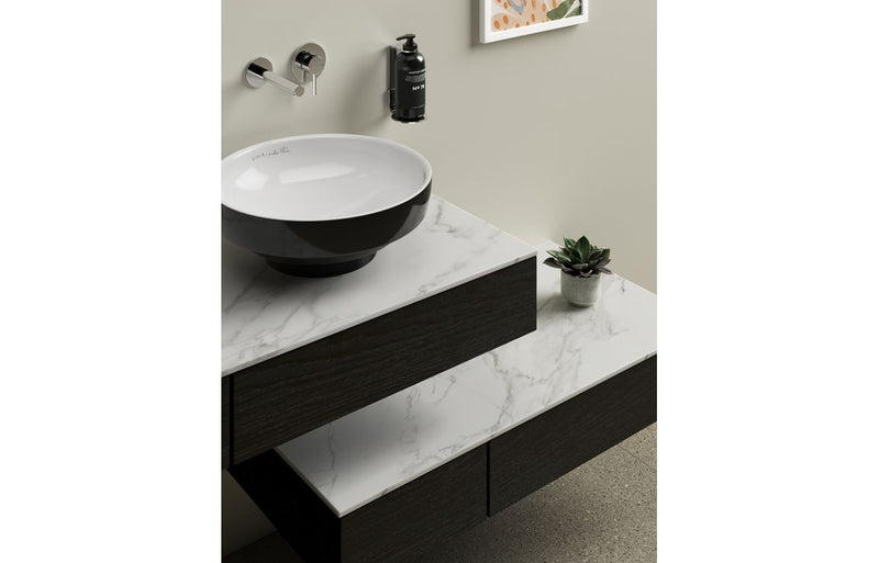 VitrA Origin Wall Mounted 2-Hole Basin Mixer - Chrome