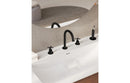 VitrA Origin Classic 3-Hole Basin Mixer - Matt Black