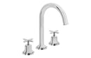 VitrA Origin Classic 3-Hole Basin Mixer - Chrome