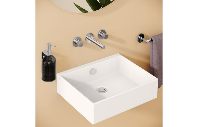 VitrA Origin Wall Mounted 3-Hole Basin Mixer - Chrome