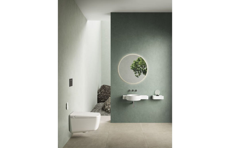VitrA Origin Wall Mounted 3-Hole Basin Mixer - Chrome