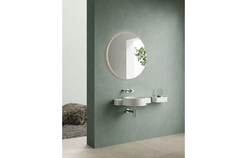 VitrA Origin Wall Mounted 3-Hole Basin Mixer - Chrome