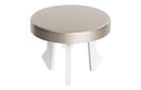 VitrA Basin Overflow Cover - Brushed Nickel