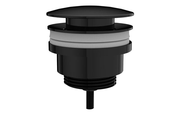 VitrA Universal Waste (Push-Open) - Gloss Black