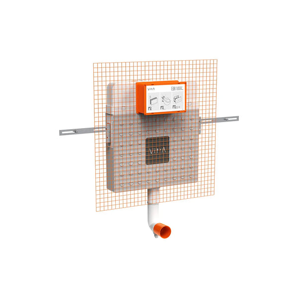 VitrA V-Fix Prime Back to Wall 8cm 2.5/4L Concealed Cistern