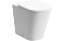 Cromwell Rimless Back To Wall Comfort Height WC and Soft Close Seat