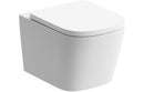 Cromwell Rimless Wall Hung WC and Soft Close Seat